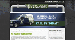 Desktop Screenshot of palmettostateplumbing.com