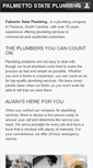Mobile Screenshot of palmettostateplumbing.com